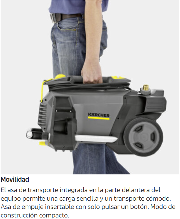 Hidrolavadora Electrica Agua Fria Hd 5/17C 170 Bar 220 V 8 L/min Karcher