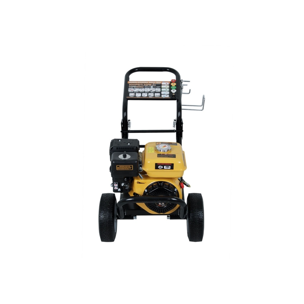 Hidrolavadora Autonoma 206 Bar 12 lts/min. Motor Gasolina 6,5hp Partida Manual Marca SDS Power