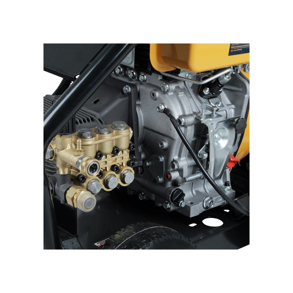 Hidrolavadora Autonoma de Agua Fría Motor Diesel Partida Eléctrica Presión 248 bar 17 lts/min. 10hp Marca SDS