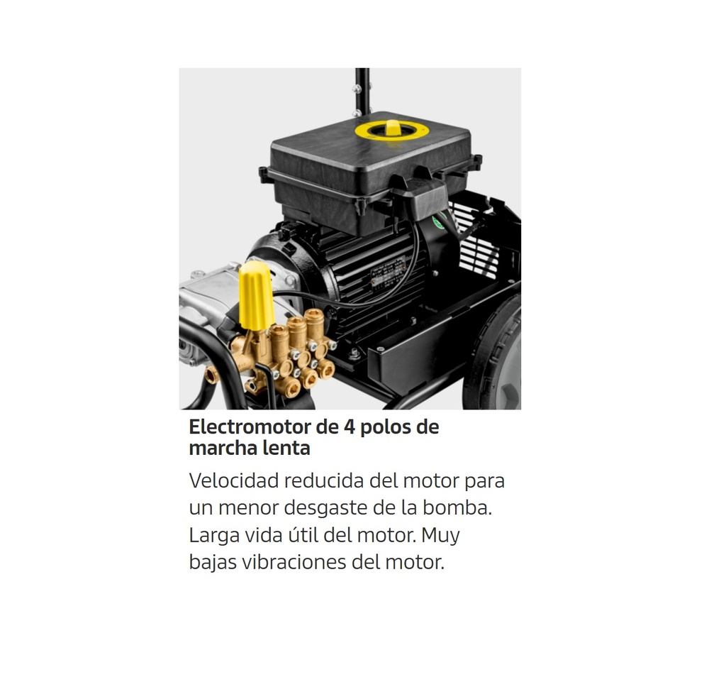 Hidrolavadora Electrica Agua Fria Hd 9/20 Classic 200 Bar 380V 15 L/min Karcher