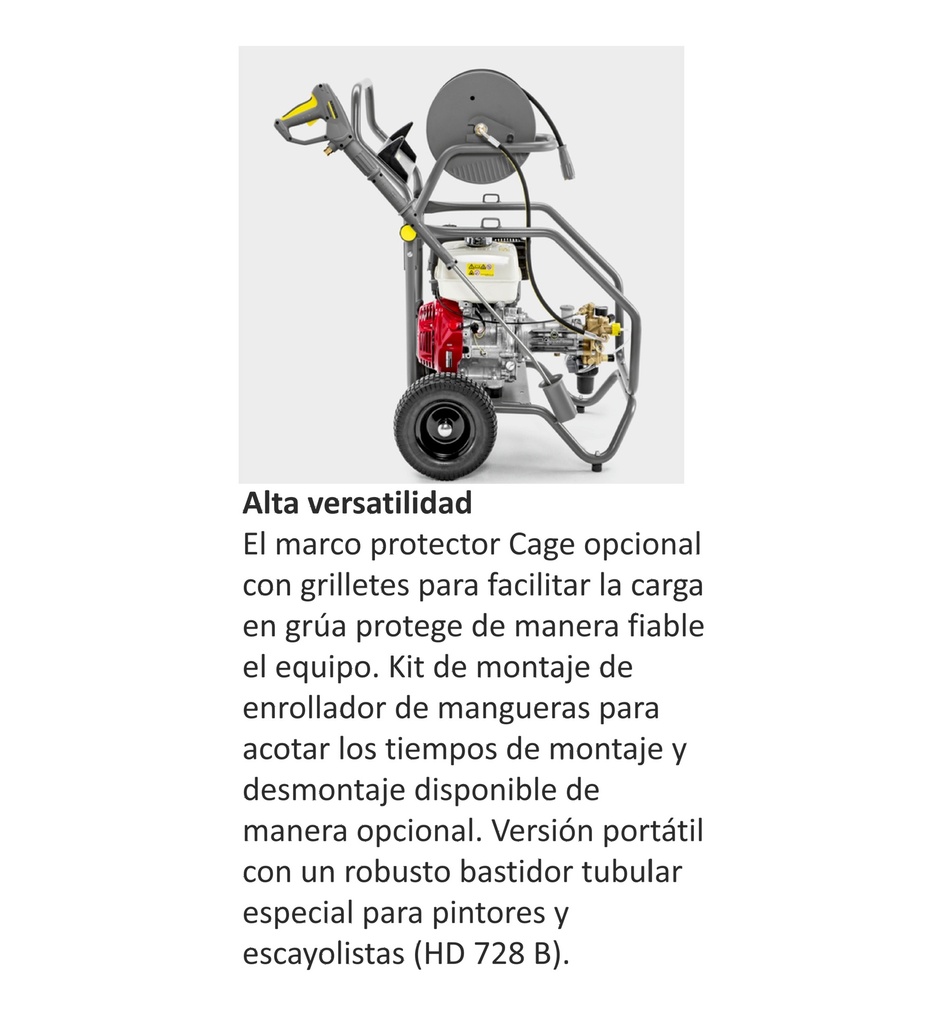 Hidrolavadora de Agua Fría Autónoma Gasolina Modelo HD 9/21 G EU Marca Karcher