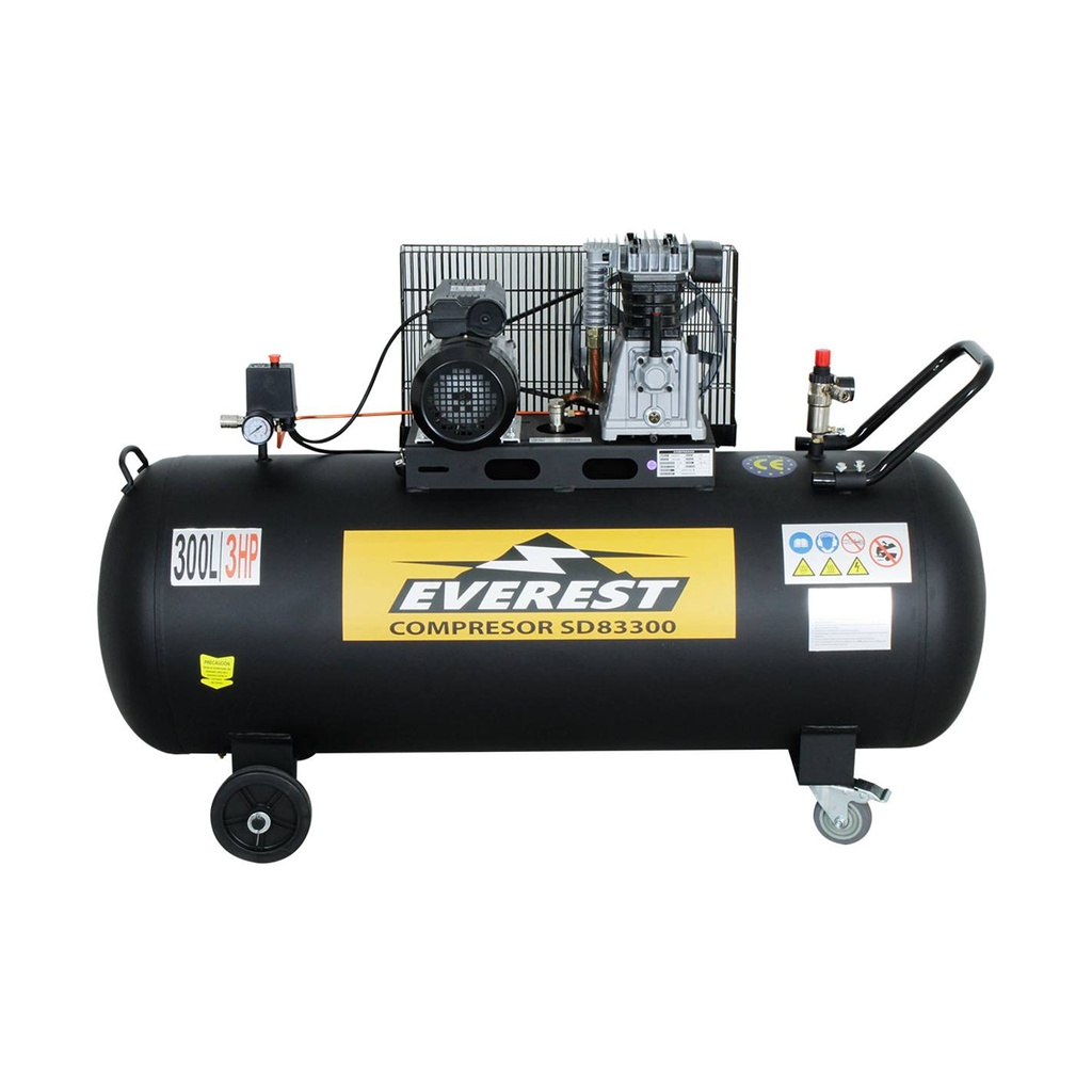Compresor SD83300 3HP 300 Lts 220V Everest