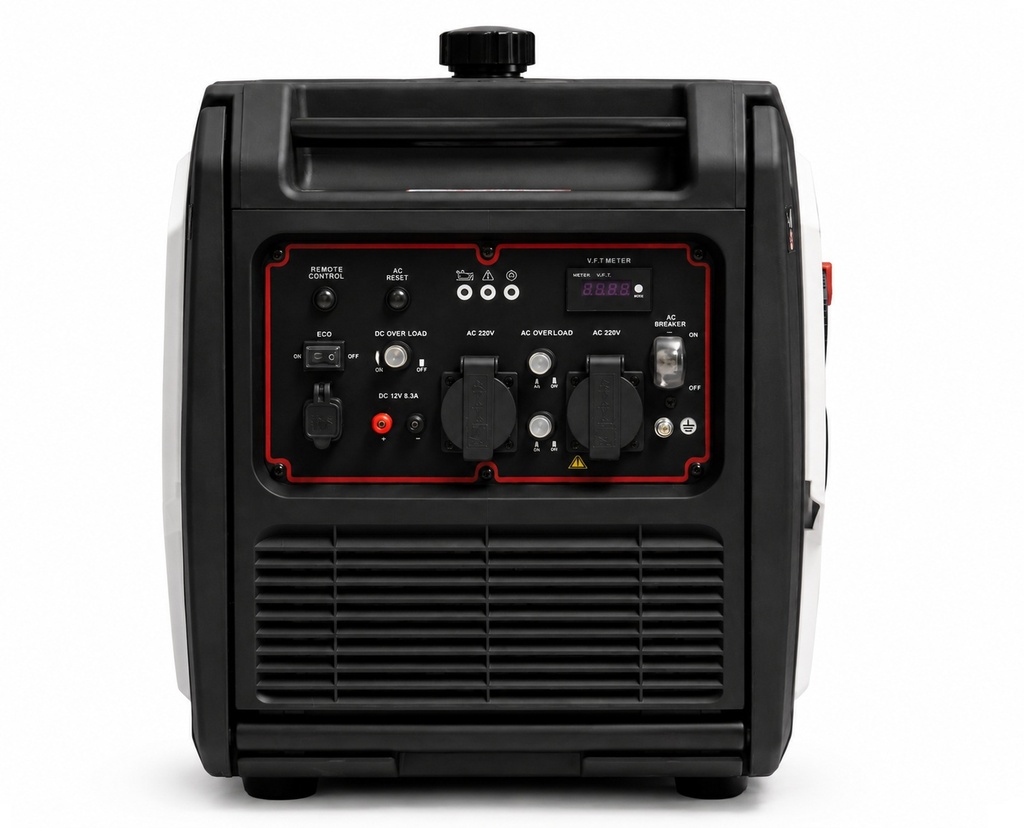 Generador Inverter KR4500IE Gas. 4kva 220 V Krafter