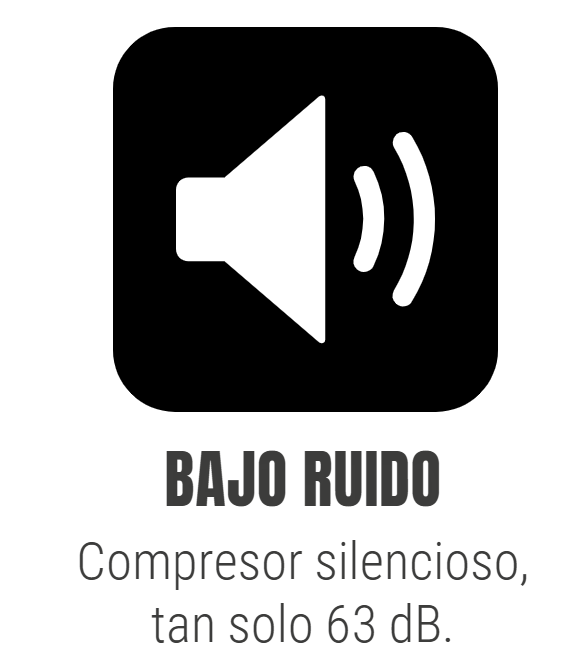 Compresor BM-50 220V 50Hz  8 Bar Tanque 50L Krafter