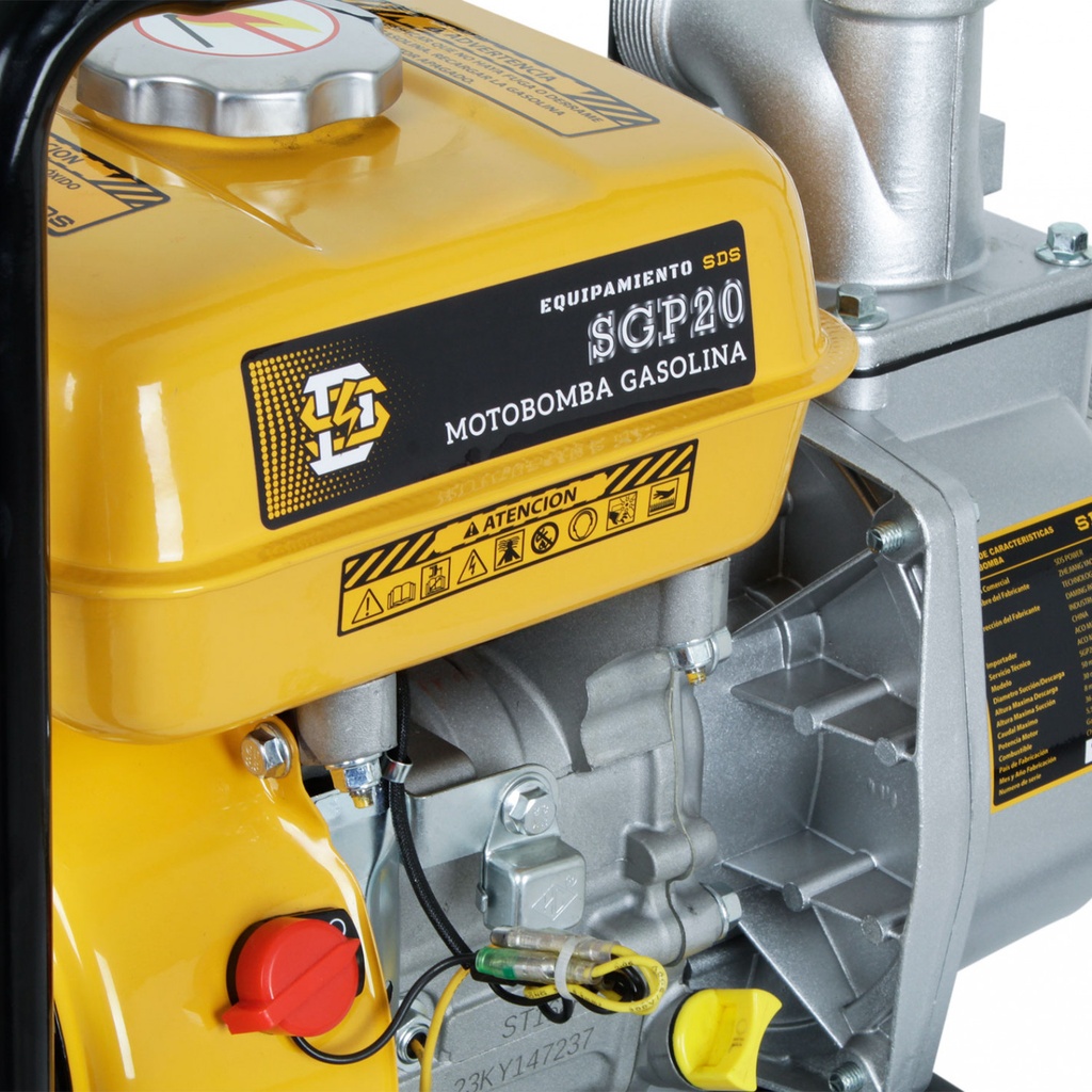 Generador Bencinero SGG3500L 2,8 Kw Abierto SDS Power