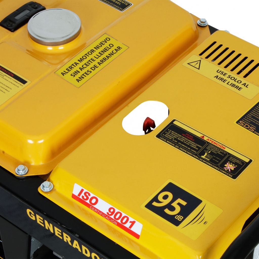 Generador diesel 2.8Kw  abierto Marca SDS Power SDG 3000L partida manual