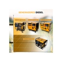 Generador diesel 2.8Kw  abierto Marca SDS Power SDG 3000L partida manual