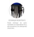 Aspiradora Polvo y Agua 580 70L 1200W Luster