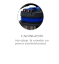 Aspiradora Polvo y Agua 580 70L 1200W Luster