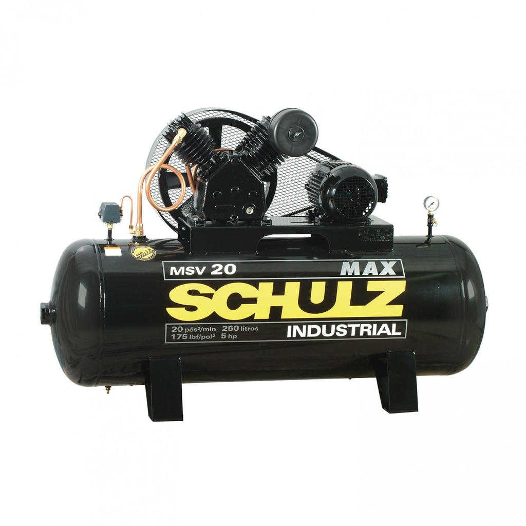 Compresor Msv20max 932.7271-0 5Hp/250 L/380V Schulz