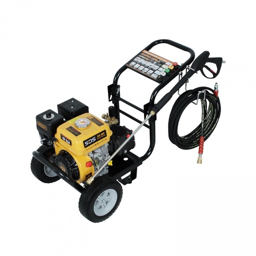 [53547] Hidrolavadora Autonoma 206 Bar 12 lts/min. Motor Gasolina 6,5hp Partida Manual Marca SDS Power