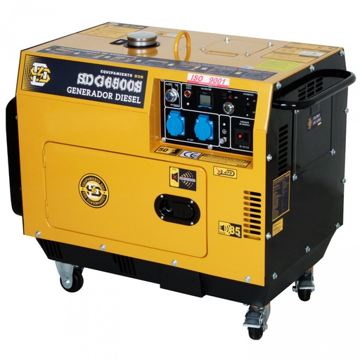 [SDS-36814] Generador Diesel Insonorizado SDG6500S 5.0kW nominal 220v Partida Electrica SDS Power