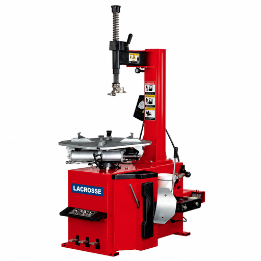 [LAC850-IT] Desmontadora semi automatica uso profesional 220V Marca Lacrosse hasta aro 22 con inflador tubular e inflador con indicador de presión 850IT