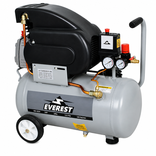 [EVE-054300] Motocompresor 24 litros 2hp WD-2024 Everest