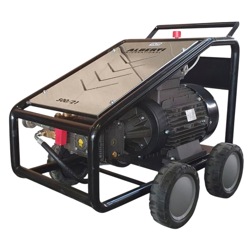 [S-ACTIVA500/21] Hidrolavadora Electrica Agua Fria Total Stop Annovi Super Activa 500 Bar 380 V 21 L/min Alberti Italia