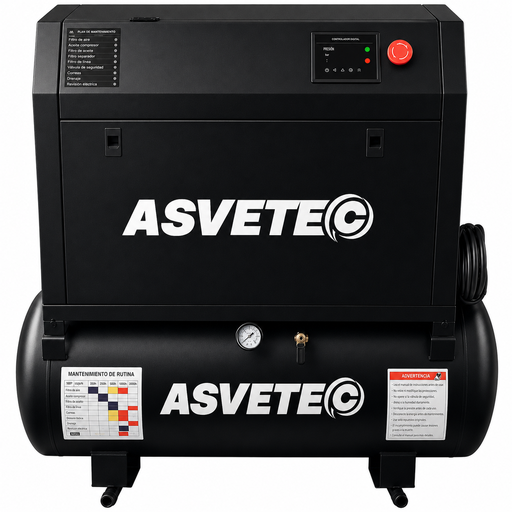 [COM-TOR-3HP] Compresor de Tornillo  MJS-3DS 3HP 150Lts 220V Asvetec