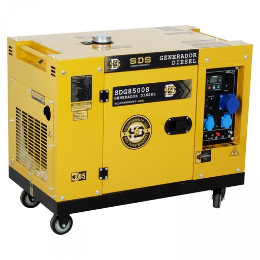 [SDS-057232] Generador Diesel Insonorizado SDG8500S-ATS 6,5 KW 220 V Sds Power