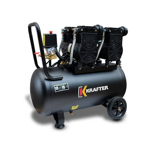 [Com-BM-50] Compresor BM-50 220V 50Hz  8 Bar Tanque 50L Krafter